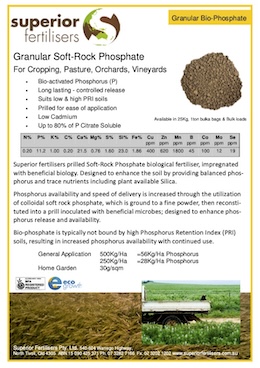 Granular Soft-Rock Phosphate